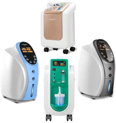 Ecoの病院/家の使用のための友好的な3リットルの酸素のコンセントレイター携帯用60Kpa