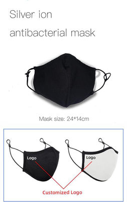 伸縮性がある耳のループ洗濯できる銅イオン マスク/再使用可能で黒い銅の洗濯できるマスク