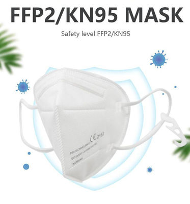 OEM ODMの使い捨て可能なKN95マスクの塵の反汚染は耳Earloopを搭載するMuitiの層を印刷した