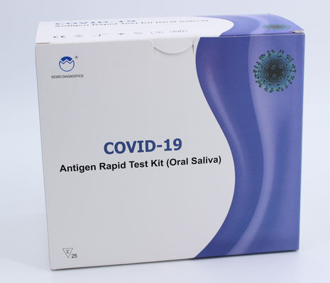 口頭唾液テストCovid-19抗原急速なテスト キット95%の感受性1の階段試験