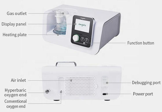 携帯用ICUの高い流れの酸素療法装置70L/Min医学的用途