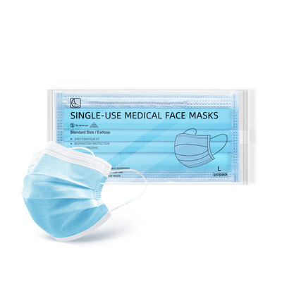 3層使い捨て可能な医学のマスク95% BFEの使い捨て可能な非編まれたマスク
