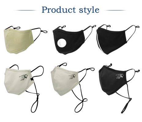 銅イオン綿口のマスク、OEM ODMの洗濯できる反汚染の防塵マスク