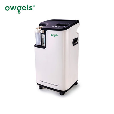 プラスチックOwgelsの酸素のコンセントレイター5L 93%純度の理性的な警報システム