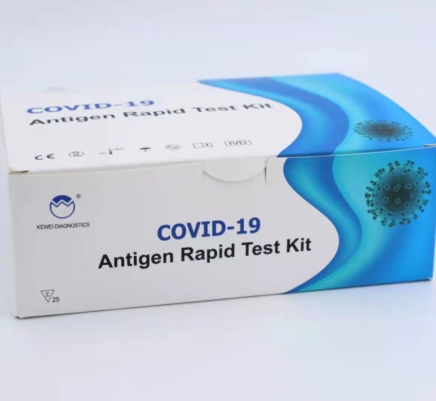 新しい綿棒COVID-19の抗原急速なテスト キットのセリウムは安全および正確承認した